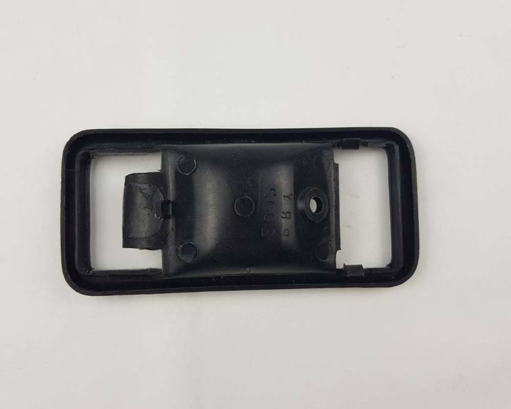 Black inner door handle bezel detail 2 for Toyota Celica TA22 / TA23 / RA21 / RA28