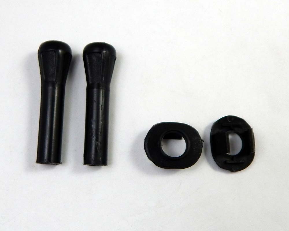Door Lock Knob Set for Datsun 720 - Black