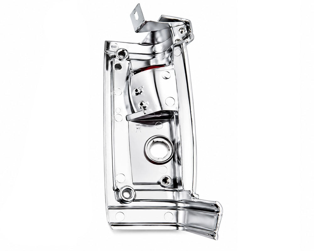 Front Corner Turn Signal Light - for Nissan D21 / Big M Pickup 1990–1992 - BDI 90 - Chrome Frame - RH - additional view 2