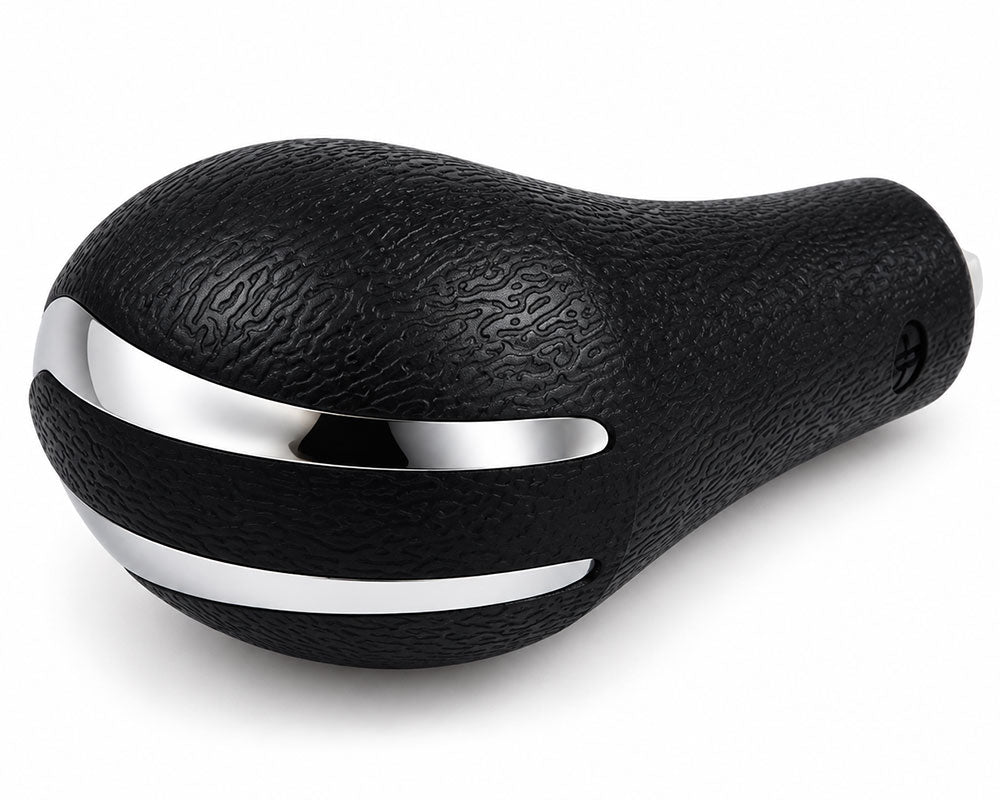 Toyota Automatic Gear Shift Knob – Metallic Finish – Black / Chrome – Genuine – view 3
