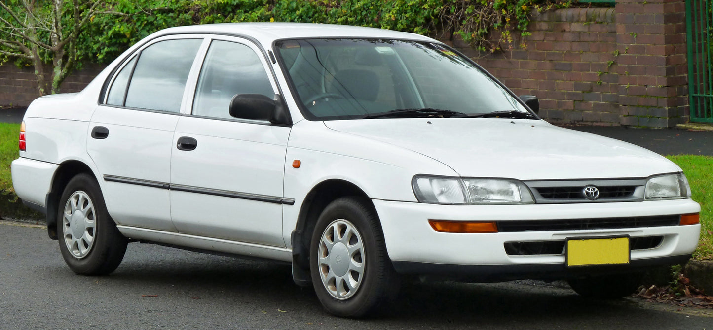 Weatherstrip Door Rubber Rear Door Left LH for 1991-1998 Toyota Corolla AE100 AE101 EE101 AE102 Sedan 4 Door 67872-12340