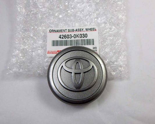 Genuine Toyota wheel center cap OEM 42603-0K030 for 2004–2012 Toyota Hilux