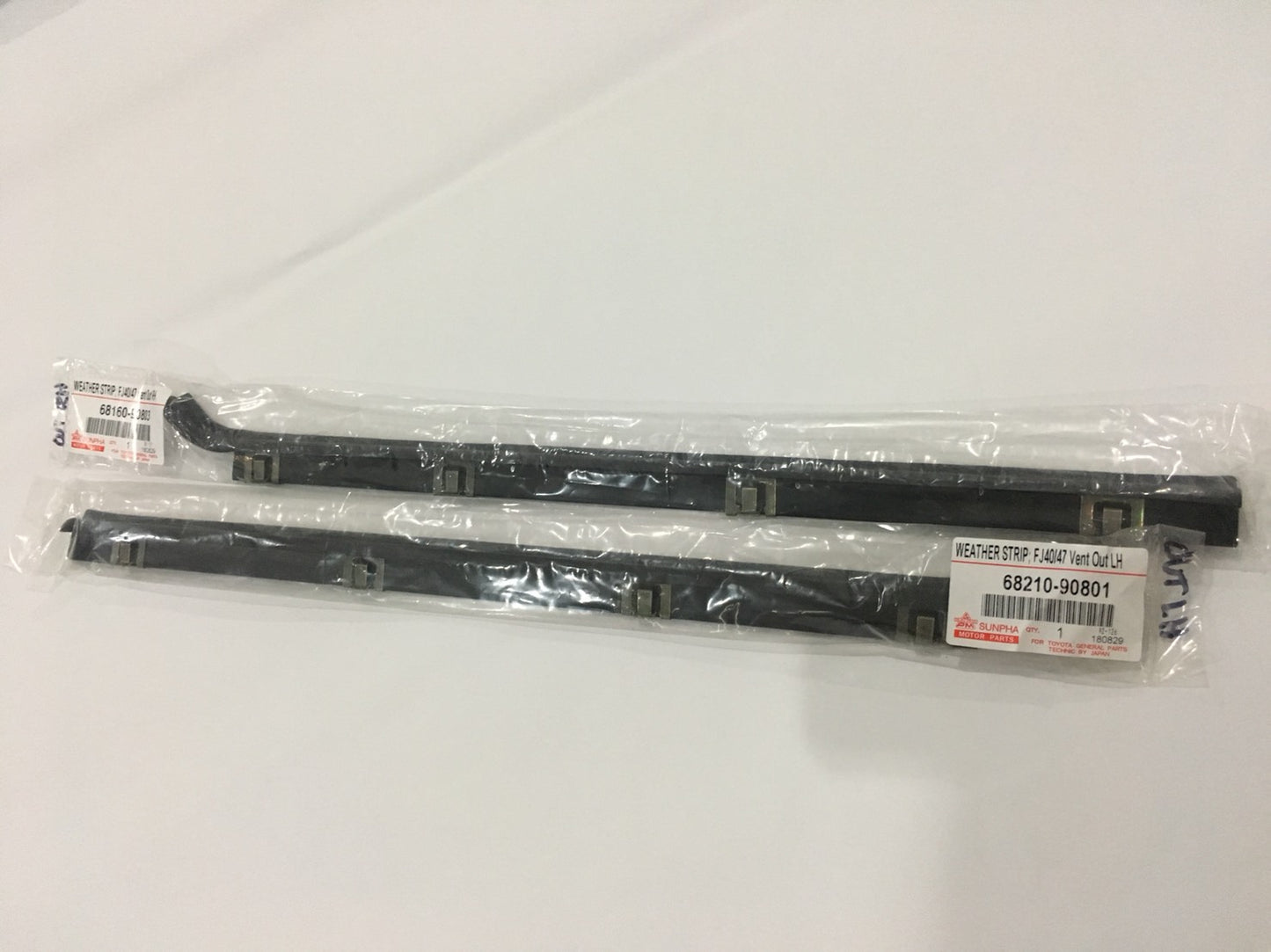 Weatherstrip Door Rubber Left+Right + Weatherstrip strip door belt rubber Left+Right+Inner+Outer for Toyota Land Cruiser FJ40 BJ40