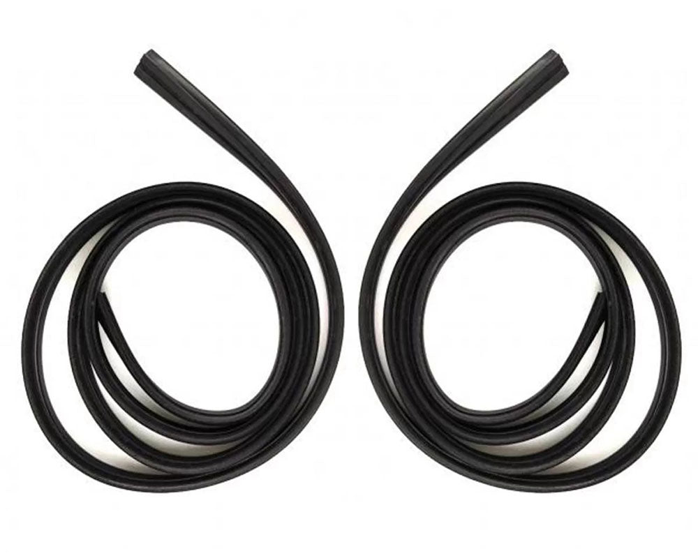Door Glass Run Channel Set - for Datsun 620 Pickup - LH + RH - 1972-1979 - 2 pcs - OEM 80337-B5001