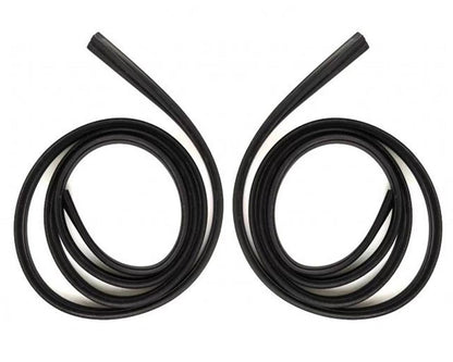 Door Glass Run Channel Set - for Datsun 620 Pickup - LH + RH - 1972-1979 - 2 pcs - OEM 80337-B5001