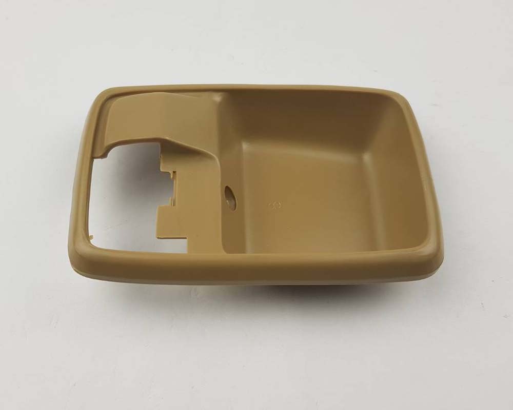Front Door Inner Handle Bezel for Isuzu KBZ / TF / TFR / Holden Pickup 1981–1995 – Beige — Left, view 3