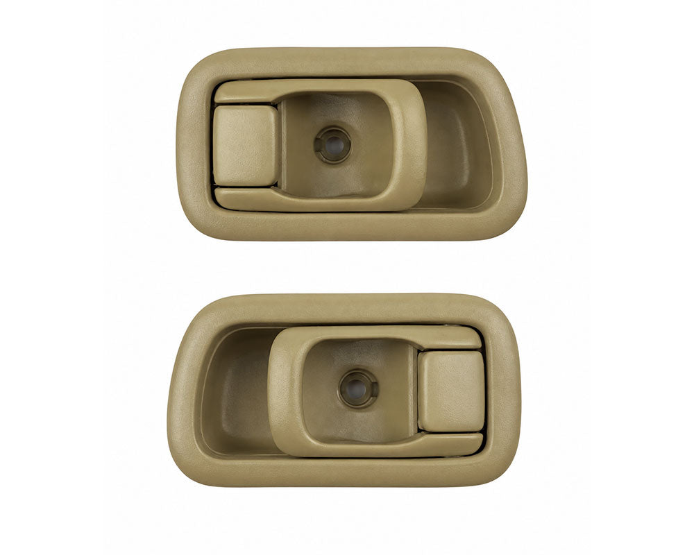 Interior Door Handle - for Nissan D22 Pickup - Cream / Gray - LH / RH / Pair