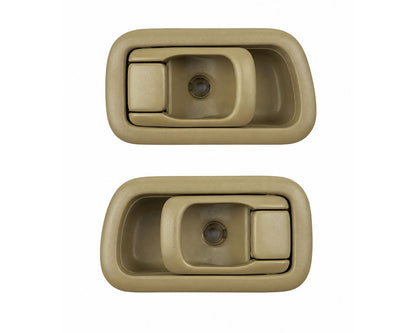 Interior Door Handle - for Nissan D22 Pickup - Cream / Gray - LH / RH / Pair