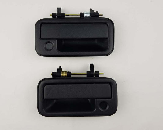 Rear Exterior Door Handle - for Isuzu TFR Pickup - Black - LH / RH / Pair – product photo 1