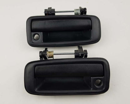 Front Exterior Door Handle - for Toyota Corolla E90 / Sprinter - Black - OEM 69220-12110 / 69210-12110 – product photo 1