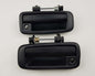 Front Exterior Door Handle - for Toyota Corolla E90 / Sprinter - Black - OEM 69220-12110 / 69210-12110 – product photo 1