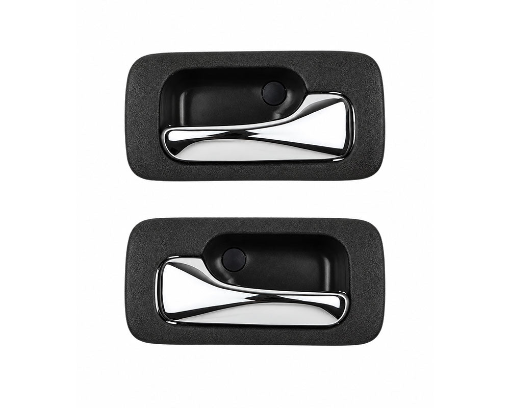 Interior Door Handle - for Honda Accord CB 1990-1993 - Chrome Lever / Black Housing