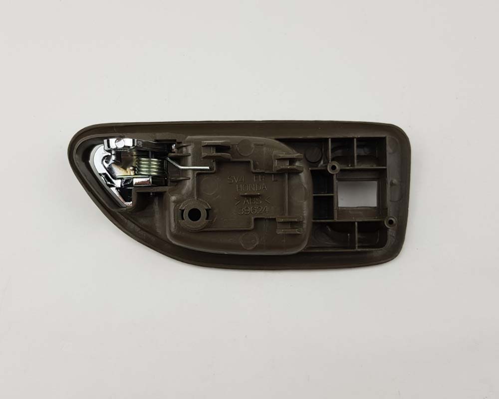 Front Interior Door Handle - for Honda Accord 1994-1996 - Brown / Chrome - LH / RH / Pair - LH - image 2