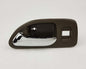 Front Interior Door Handle - for Honda Accord 1994-1996 - Brown / Chrome - LH / RH / Pair - LH - image 1