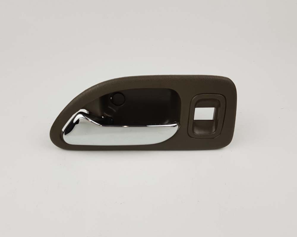 Rear Interior Door Handle - for Honda Accord 1994-1996 - Brown / Chrome - LH / RH / Pair - LH - image 1