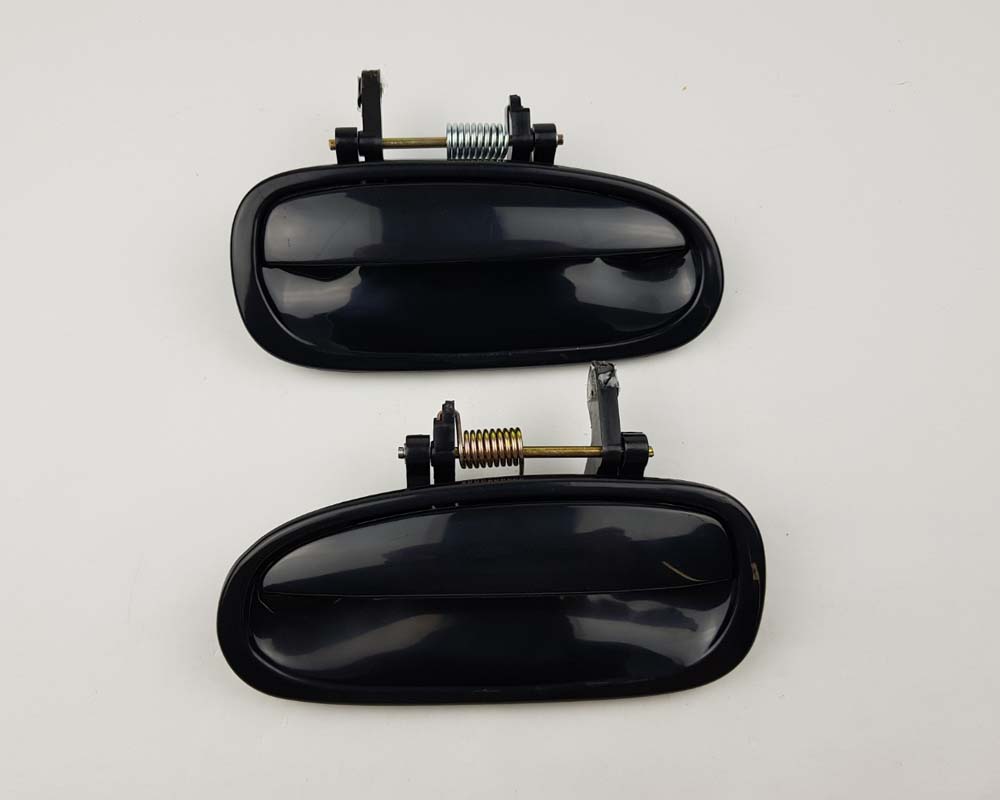 Honda Civic Sedan Rear Exterior Door Handle, pair LH and RH, actual product photo