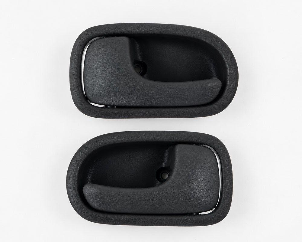 Interior Door Handle for Ford Ranger Pickup & Mazda Fighter Pickup - Black - Pair (LH + RH)