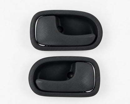 Interior Door Handle for Ford Ranger Pickup & Mazda Fighter Pickup - Black - Pair (LH + RH)