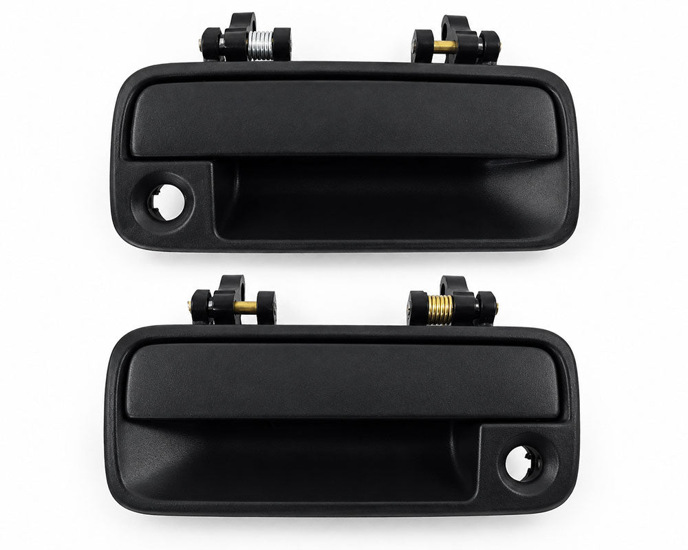 Front Exterior Door Handle for Honda Civic - Black - Pair (LH + RH)