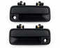 Front Exterior Door Handle for Honda Civic - Black - Pair (LH + RH)