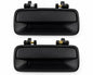 Rear Exterior Door Handle for Honda Civic Sedan / Wagon - Black - Pair (LH + RH)