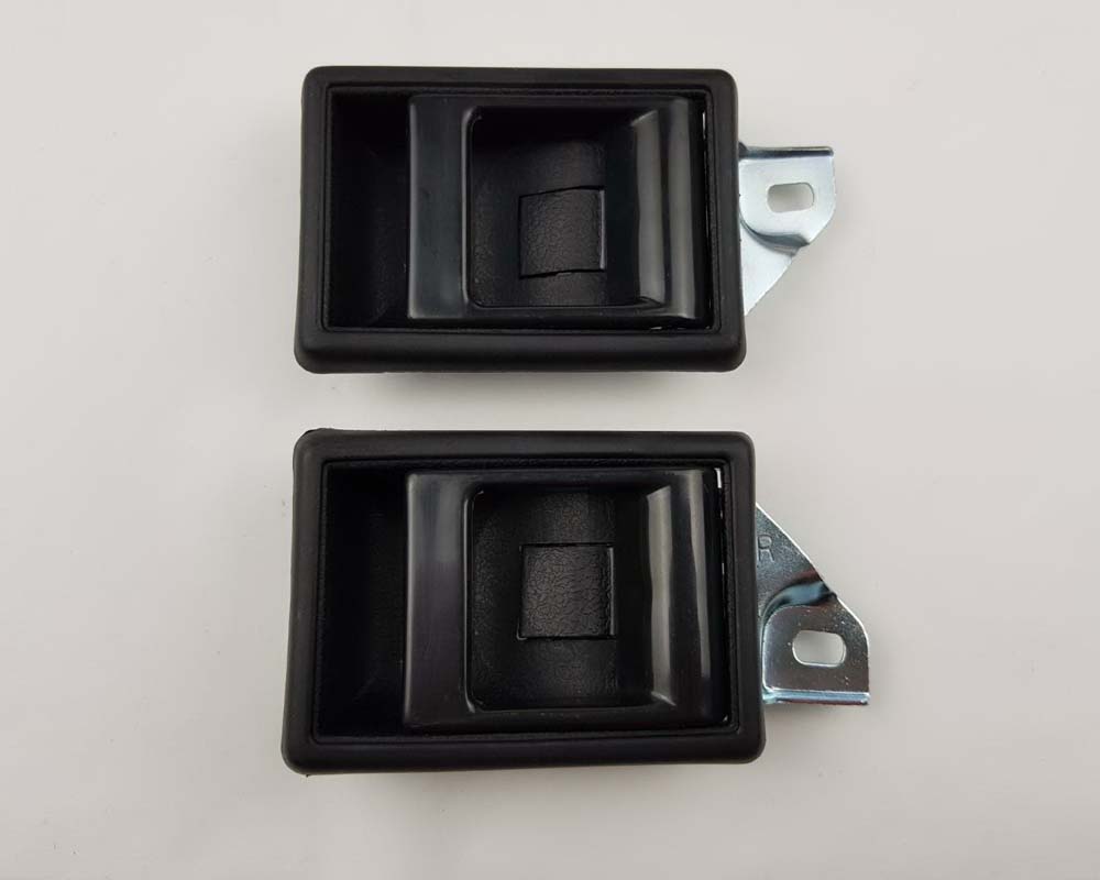 Interior Door Handle for Mitsubishi L200 Cyclone Pickup - Black - Pair (LH + RH)