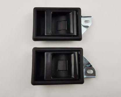 Interior Door Handle for Mitsubishi L200 Cyclone Pickup - Black - Pair (LH + RH)