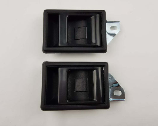Interior Door Handle for Mitsubishi L200 Cyclone Pickup - Black - Pair (LH + RH)