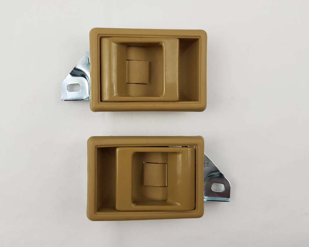 Interior Door Handle for Mitsubishi L200 Cyclone Pickup - Brown - Pair (LH + RH)