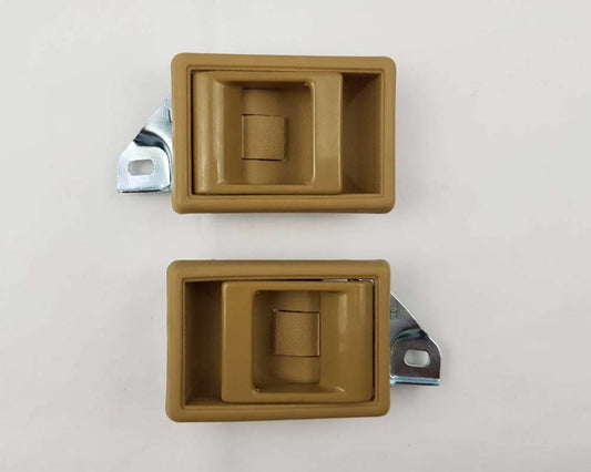 Interior Door Handle for Mitsubishi L200 Cyclone Pickup - Brown - Pair (LH + RH)