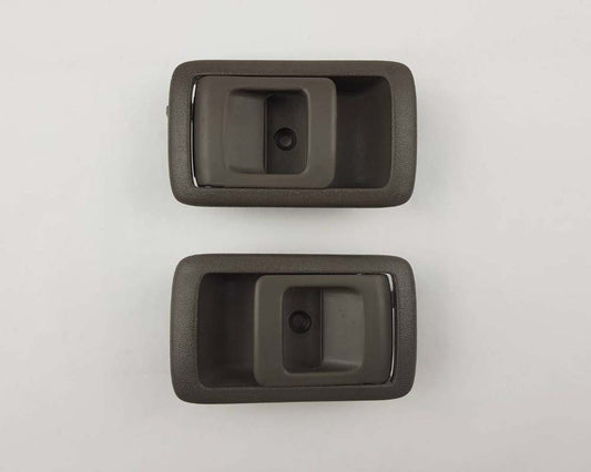 Interior Door Handle for Toyota Hilux Tiger LN145 Pickup - Brown - Pair (LH + RH)