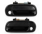 Toyota Carina E / Corona ST191 Front Exterior Door Handle Black Pair (LH + RH)