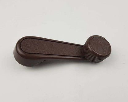 Window Crank Handle Pair for Toyota Hilux Pickup RN20 / RN25 / RN30 / LN40 — Brown, view 3