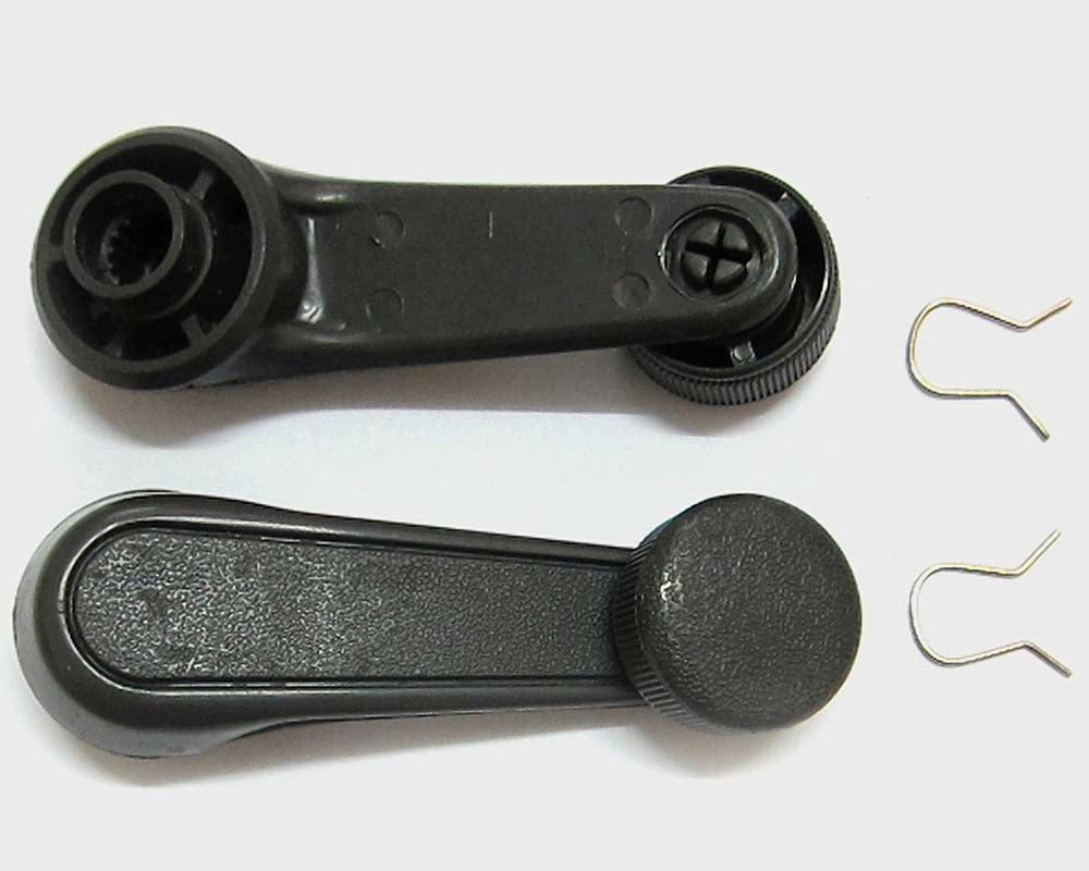Window Crank Handle Pair for Toyota Hilux Pickup / 4Runner / T100 LN85 / LN90 / LN106 – Gray — Gray
