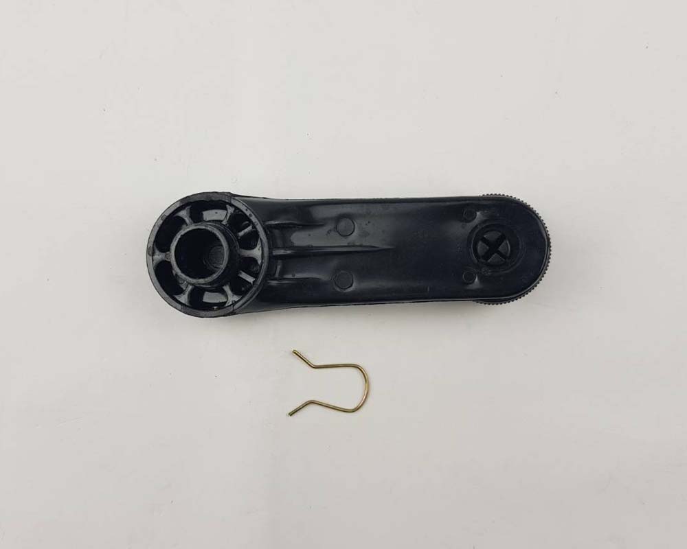 Window Crank Handle Pair for Toyota Corolla KE70 / TE71 — Black, view 3