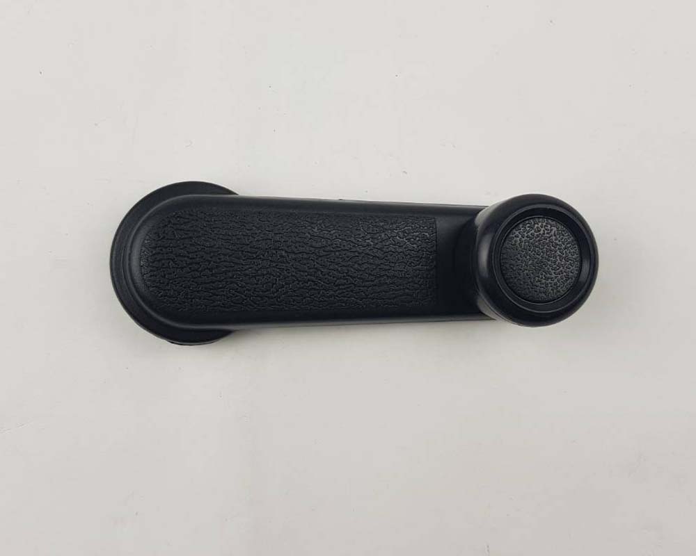 Window Crank Handle Pair for Nissan D21 Hardbody / Navara Pickup / Pathfinder 1986–1997 — Black, view 2