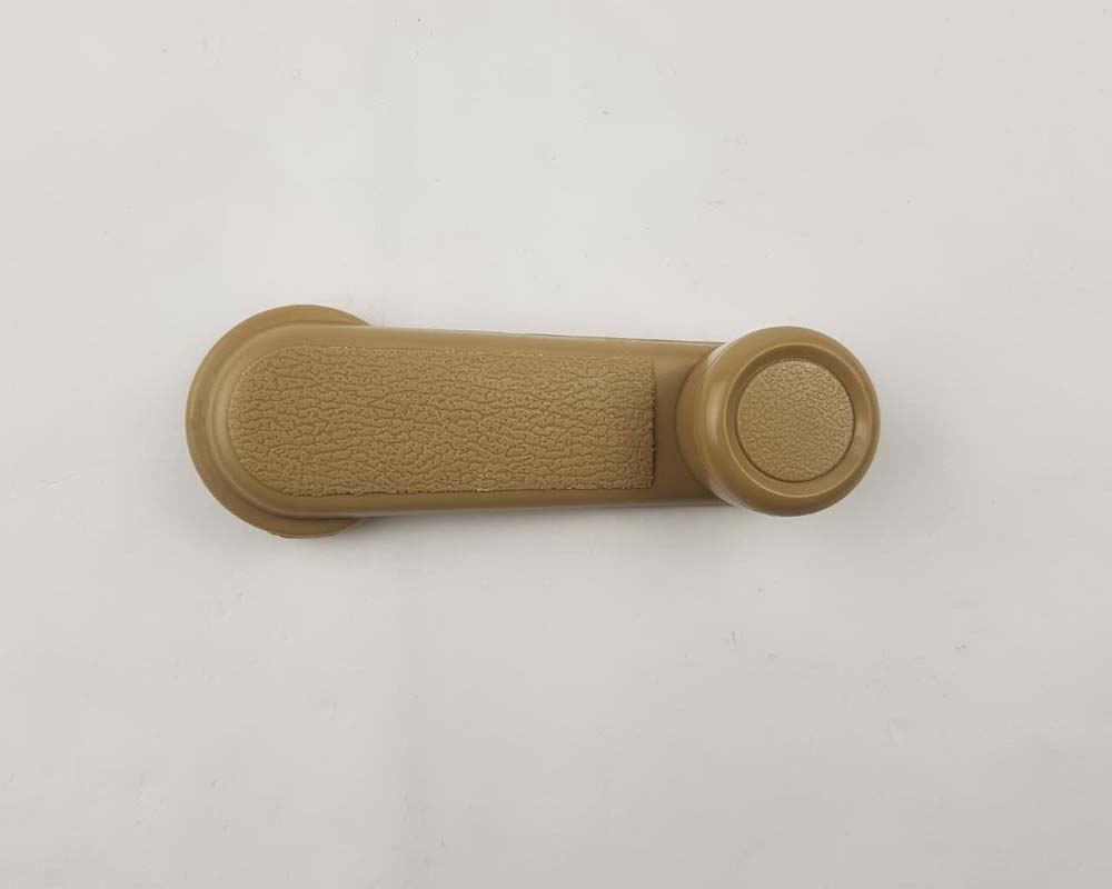 Window Crank Handle Pair for Nissan D21 Hardbody / Navara Pickup / Pathfinder 1986–1997 — Beige, view 2