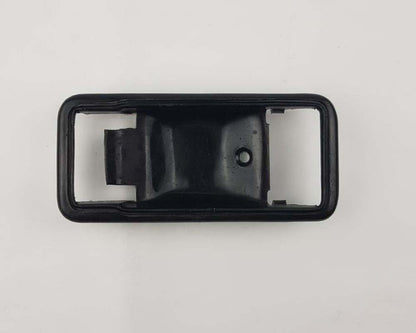 Black inner door handle bezel detail 1 for Toyota Celica TA22 / TA23 / RA21 / RA28