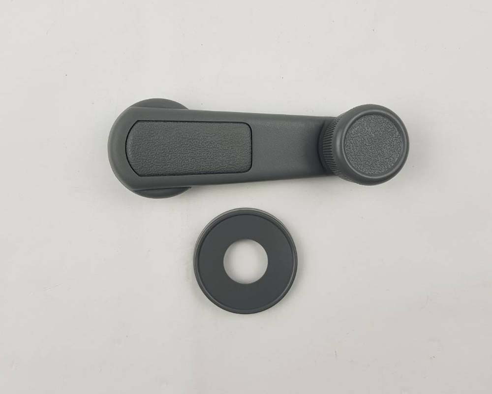 Window Crank Handle Pair with Escutcheons for Mitsubishi L200 Cyclone Pickup K14 / K34 — view 8