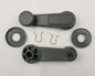 Window Crank Handle Pair with Escutcheons for Mitsubishi L200 Cyclone Pickup K14 / K34 — view 7
