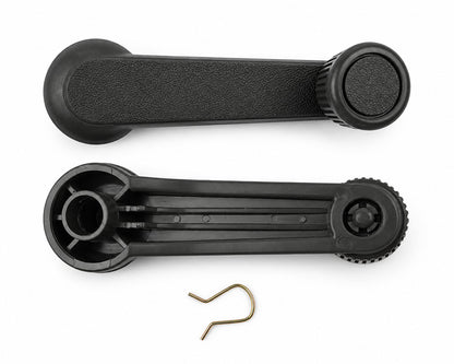 Window Crank Handle Pair for Mazda B2200 / B2000 / B2600 Pickup — Gray