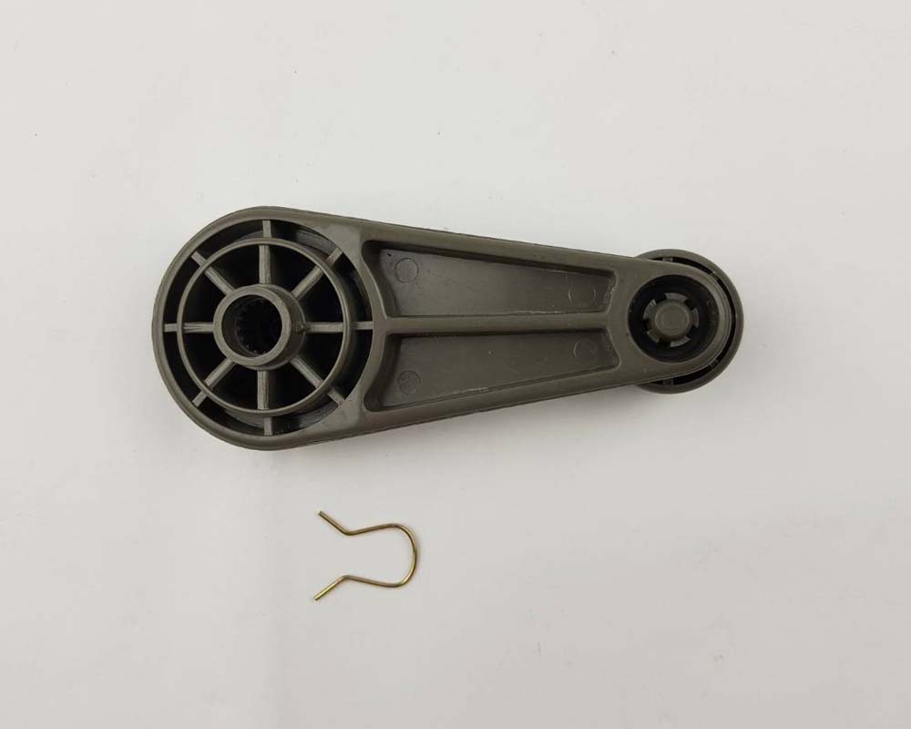 Window Crank Handle Pair for Isuzu D-Max Pickup 2003–2011 – Light Gray — view 2
