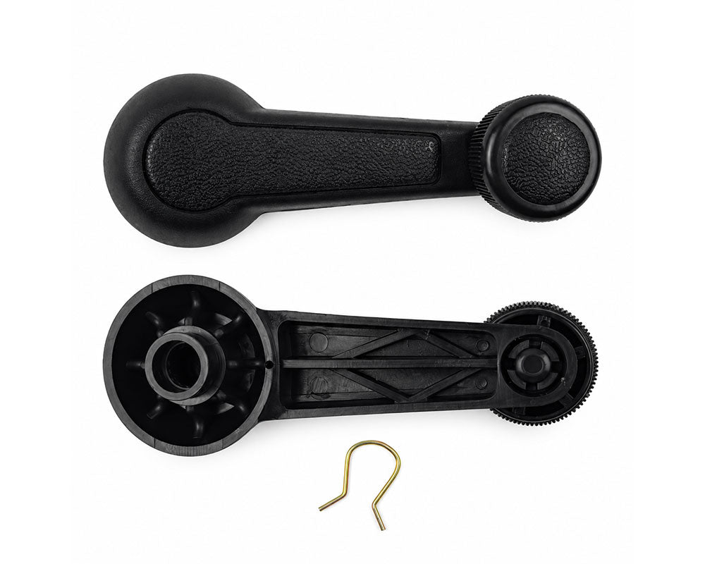 Window Crank Handle Pair for Isuzu NPR115 / Rocky / S250 – Black