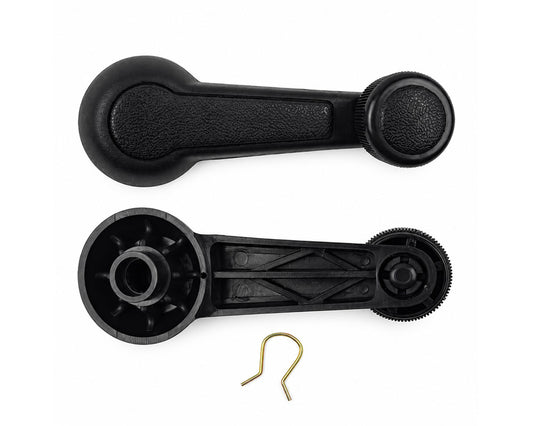 Window Crank Handle Pair for Isuzu NPR115 / Rocky / S250 – Black