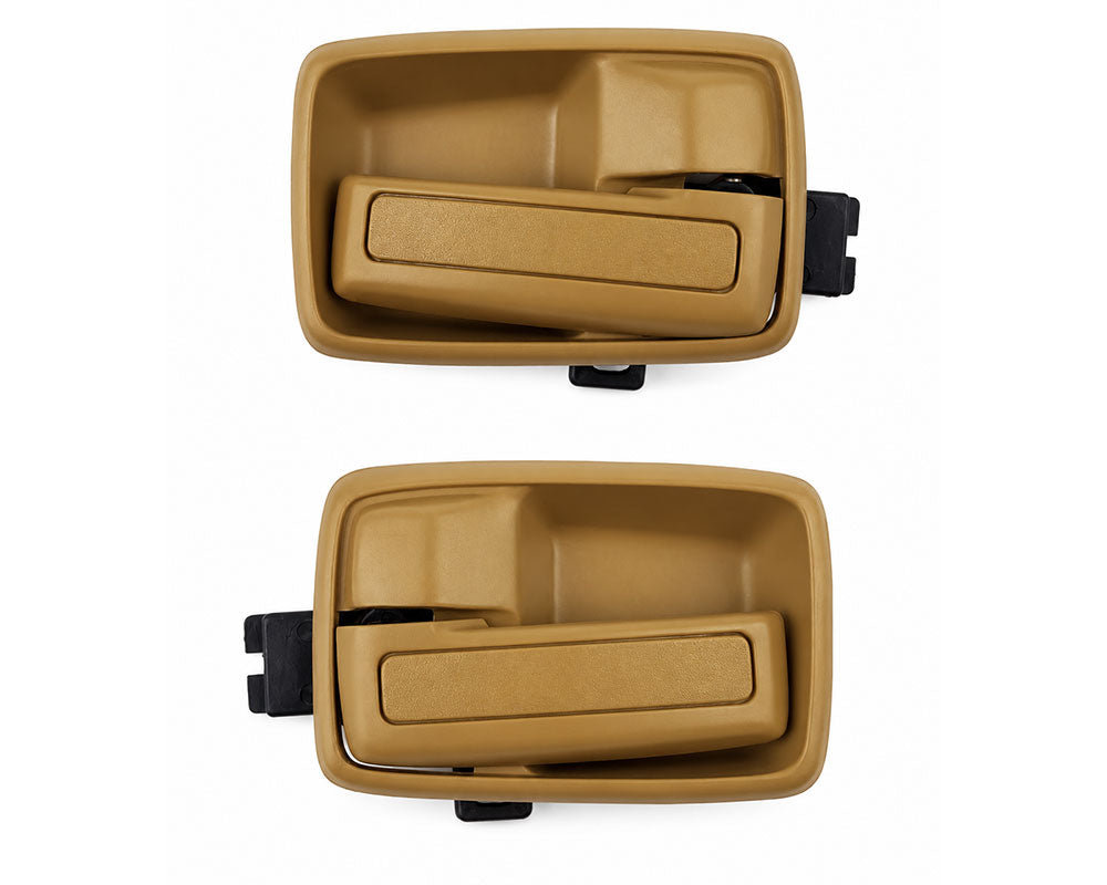 Front Interior Door Handle Assembly - for Isuzu KBZ Pickup - Cream / Beige - LH / RH / Pair