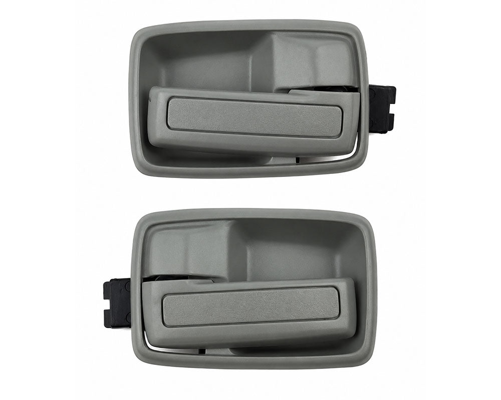 Front Interior Door Handle Assembly - for Isuzu KBZ Pickup - Light Gray - LH / RH / Pair