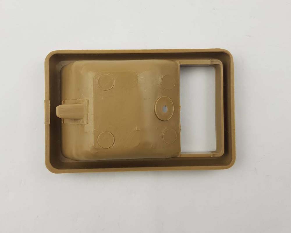 Beige inner door handle bezel detail 2 for Toyota Hilux Pickup / 4Runner LN56 / LN66 / RN61