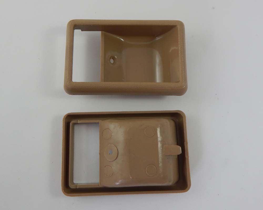 Beige inner door handle bezel pair for Toyota Hilux Pickup / 4Runner LN56 / LN66 / RN61
