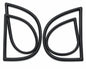 Toyota Celica TA40 RA40 Liftback quarter window weatherstrip pair