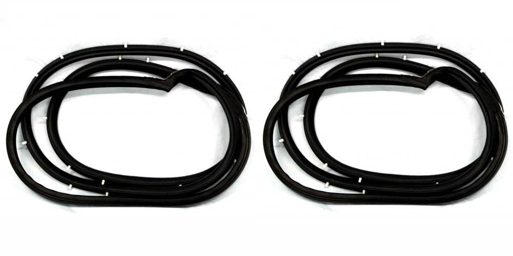 Weatherstrip Door Rubber Left+Right + Weatherstrip strip door belt rubber Left+Right+Inner+Outer for Toyota Land Cruiser FJ40 BJ40